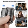1797 Metal Magnetic Fidget Slider for Adults, EDC Pocket Fidgets