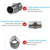CYUaoao 1/2 Inch Double Nipple Shower Hose Adapter Stainless Steel