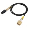 1.5m G1/2-14 CGA320 CO2 Tank Adapter Soda Hose Kit Accessories