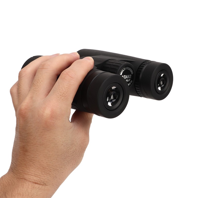 10X42 Binoculars HD Large View High Light Transmission Compact Portable