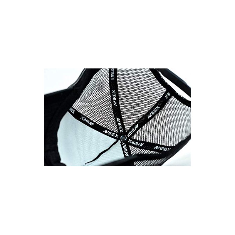 Avirex Limited Model Cap Hat Men's Black Series Black Avirex