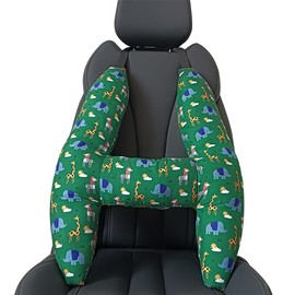 haozaikeji H-Shape Car Seat Pillow Kids Adults Car Travel Pillow Car Head Body Support Pillow Car Sleeping Pillow for Long Journey Road Trip