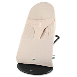 Trixie - Protective cover compatible with Babybjörn baby rocker made of organic cotton (Mrs. Rabbit)