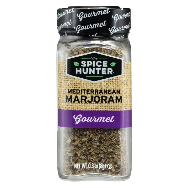 The Spice Hunter Marjoram, Mediterranean, Leaves, 0.3-Ounce Jar