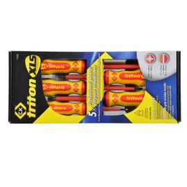 C.K T4729 Triton XLS 1000V Screwdriver Set SL/PZ (5 Pieces)