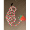 IV Horse Hi Viz Lead Rope with Reflective 6' (Black/Flo