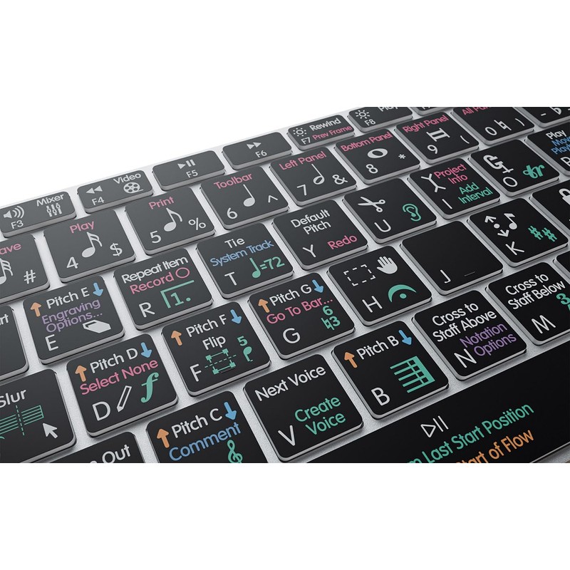 KB Covers Dorico Backlit Pro Aluminum Keyboard - Windows -
