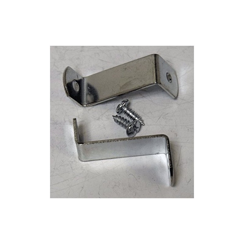 Extra Heavy Duty 1.25" Offset Clips 100 Pack With Screws