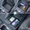 JKCOVER 2PCS Center Console Organizer Compatible with 2024 2025 Toyota
