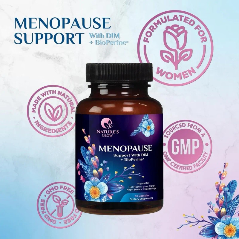 Soporte Menopausia Con Dim Y Bioperina Americano Premium