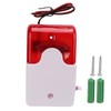 Luqeeg - Flash Siren with Cable, Red Flashing Light Siren,