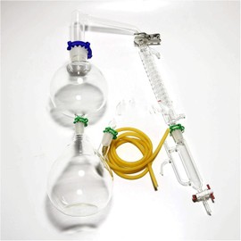 ASSICON Juego de cristalería, Kit de aparatos de lación con Bomba de circulación, Kit de elaboración de Cerveza casera, Equipo de destilación de Vapor para Hacer hidrosol