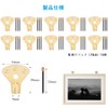 DFsucces Wall Hanging Hooks with Nails, Safe Load 66.1 lbs