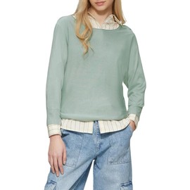 QS Women's Knitwear, Pastel turquoise, XS