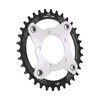34T 104 BCD Electric Bike Chainring and Adapter for Bafang