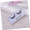 SAFIGLE Shiny Cross Fake Eyelashes 1 Pair Long Thick Eyelashes