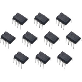 YMS PARTS NE555 Single Bipolar IC Timer (NE555P DIP8)