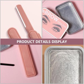 Kit de 3 Jabones para Cejas Incoloros Gel Fijador de Larga Duración que Crea Cejas Naturales y Voluminosas para Maquillaje Profesional