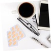 Baluue 120pairs Anti-skid Eyeglass Nose Pads Durable Sponge Nose Cushions