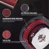 ANNX Replacement Air Filter Red Element FIt For Harley M8