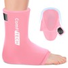 Comfitech Ankle Ice Pack Wrap for Swelling, Reusable Gel Heel