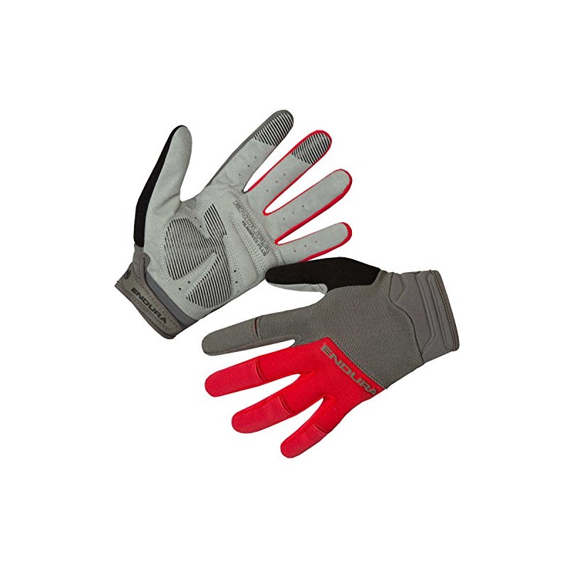Endura Hummvee Plus II MTB Gloves Red Size L