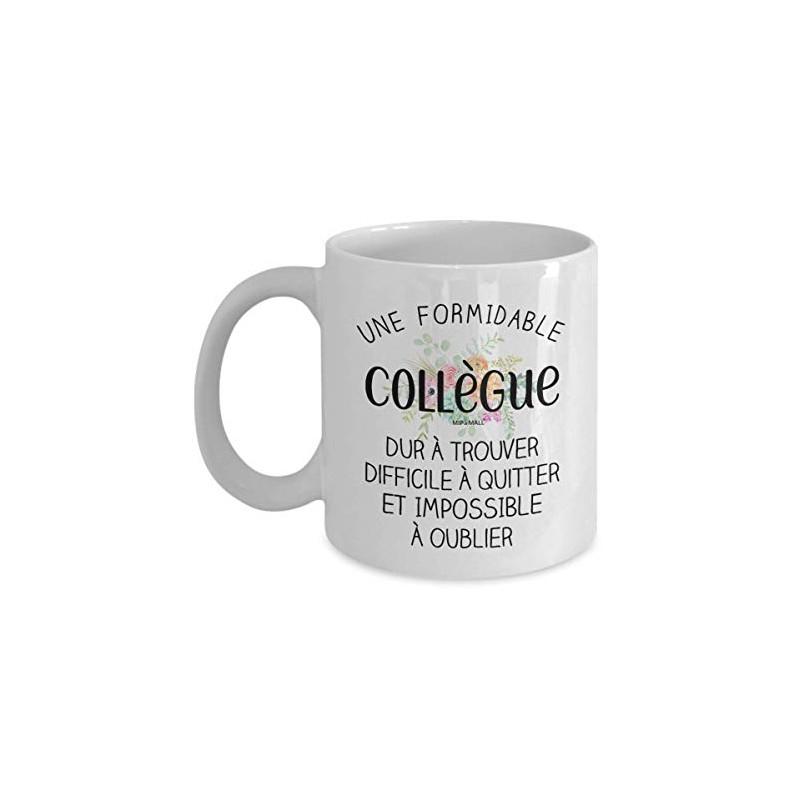 MIPOMALL Une Formidable collegue, Cadeau preferee collegues, Tasse Travail, cadeaux