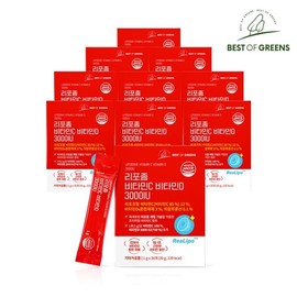 Best of Green Liposomy Vitamin C Vitamin D 3000 IU 10 Possies total 300 bags / 베스트오브그린 리포좀 비타민C 비타민D 3000 IU 10박스 총300포