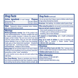 Chloraseptic Sore Throat Lozenges, Max Strength Wild Berries, 15 ct (Pack of 1)