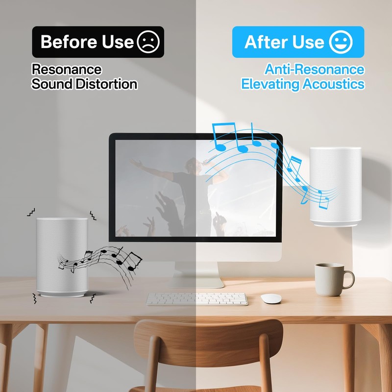 Pair of Speaker Wall Mount for Sonos Era 100 Ceiling