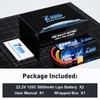 Zeee 6S 5000mAh Lipo Battery 22.2V 120C Hard Case Battery