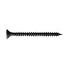 4.2mm x 70mm (Pack of 100) Black Phosphate Phillips Countersunk Drywall Screws Plasterboard Wood Fine Thread for Metal Constructions Bugle Head
