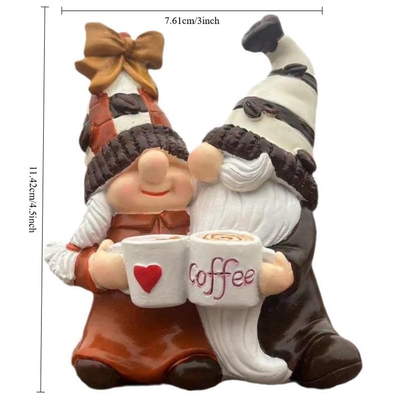 Coffee Gnomes Mother‘s Day Gnome Decorations Coffee Bar Decor Gift