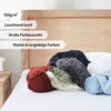 puredown Fitted Sheet 150 x 190 cm Microfibre Bed Sheet