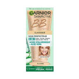 Garnier - BB Creme Classic - All-in-1 Skin Care - SPF 15 - Enriched with Hyaluronic Acid & Aloe Vera - For All Skin Types - Colour: Clear - Skin Active - 50 ml
