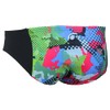 Jaked teknocamou Men's Briefs Fluo Green, 30