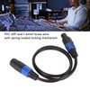 Professional Speaker Cable 3.3ft Long PVC Male Female Quick Twist