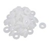 uxcell 50pcs 19mm 12mm OD 7mm High Silicone O Ring