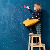 Pink Glow in The Dark Stars Decals Decor for Ceiling,