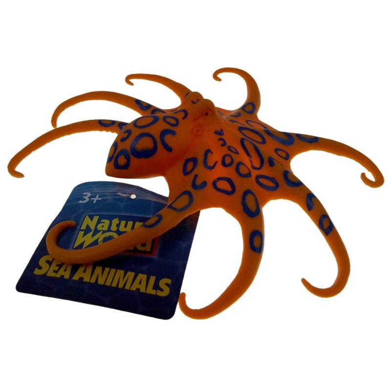 Boley Blue Ringed Octopus Figure Nature World Boley Sea Creatures