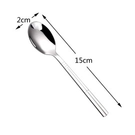 Eudokky Set of 12 Stainless Steel Tea Spoons, Small Spoons for Tea, Coffee