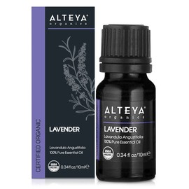 Altiya Organics Lavender Essential Oil, 10ml, 1 piece / 알티야오가닉스 라벤더 에센셜 오일, 10ml, 1개