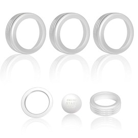 YiXunTen for Toyota Tacoma 2024 2025 14" Screen for Toyota 4Runner 2025 Accessories Interior Engine Start Switch Knob AC Cover Aluminum Alloy Silver