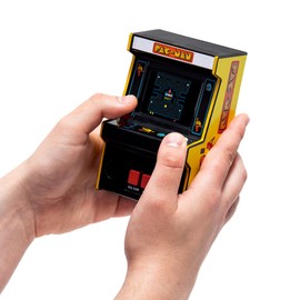 Arcade Classics Pac-Man - Retro Mini Arcade Game, Full Color Screen, Classic Handheld Electronic Game Console, 90s Toy, Great Gift for Kids 8+