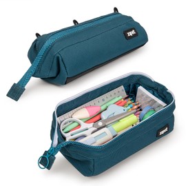 ZIPIT Lenny - Estuche para lápices, bolsa con cremallera de gran capacidad para la escuela, bolsa de papelería para adolescentes, niñas, niños y adult