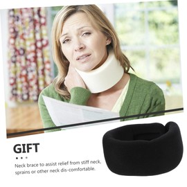 Alipis Adjustable Breathable Neck Support Brace for Relief Soft Neck Protector Ergonomic Design for Neck and Comfort