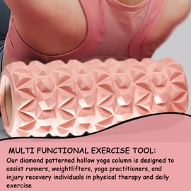 Tissue Foam Roller, Tissue Massager | Myofascial Trigger Point Release, Enhances Muscle Recovery In Legs & Arms, Boosts Mobility & Circulation