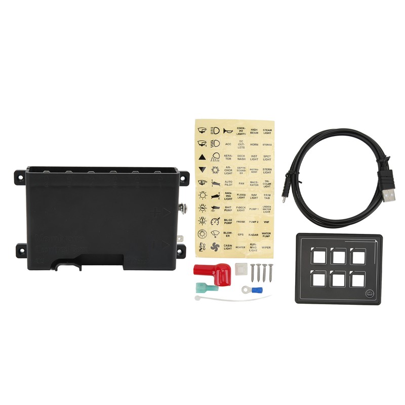 6P Switch Panel Bluetooth APP Control IP66 Waterproof Backlight M4