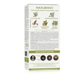 Naturtint 5N Castaño Claro Tinte Permanente para el Cabello (Paquete de 1), Sin Amoníaco, Vegano, Libre de Crueldad, hasta 100% de Cobertura de Canas,