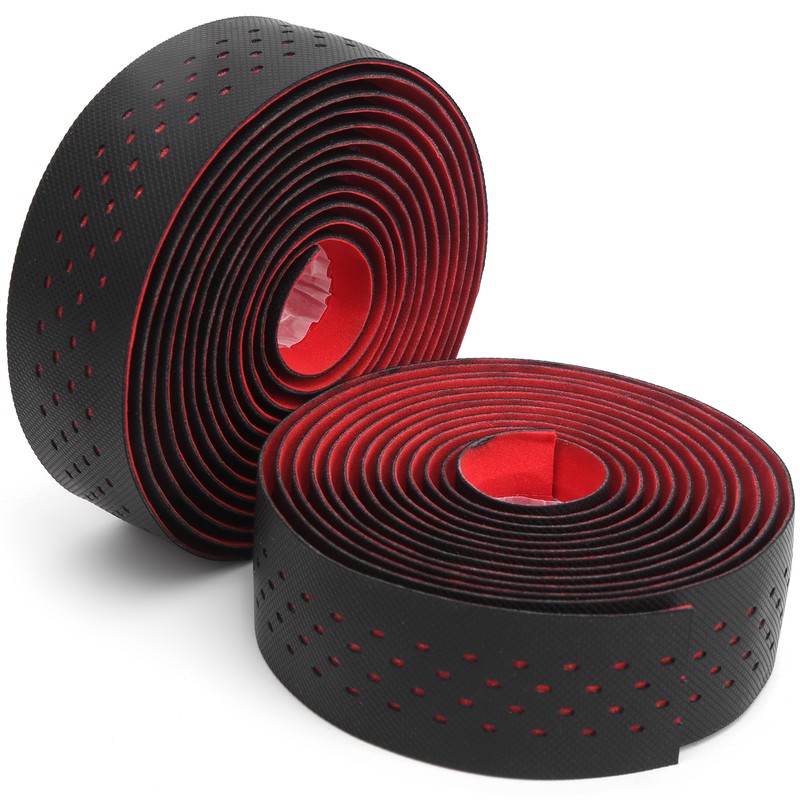 Punching Style 1Pair Road Bike Handlebar Tapes NonSlip Bicycle Handle